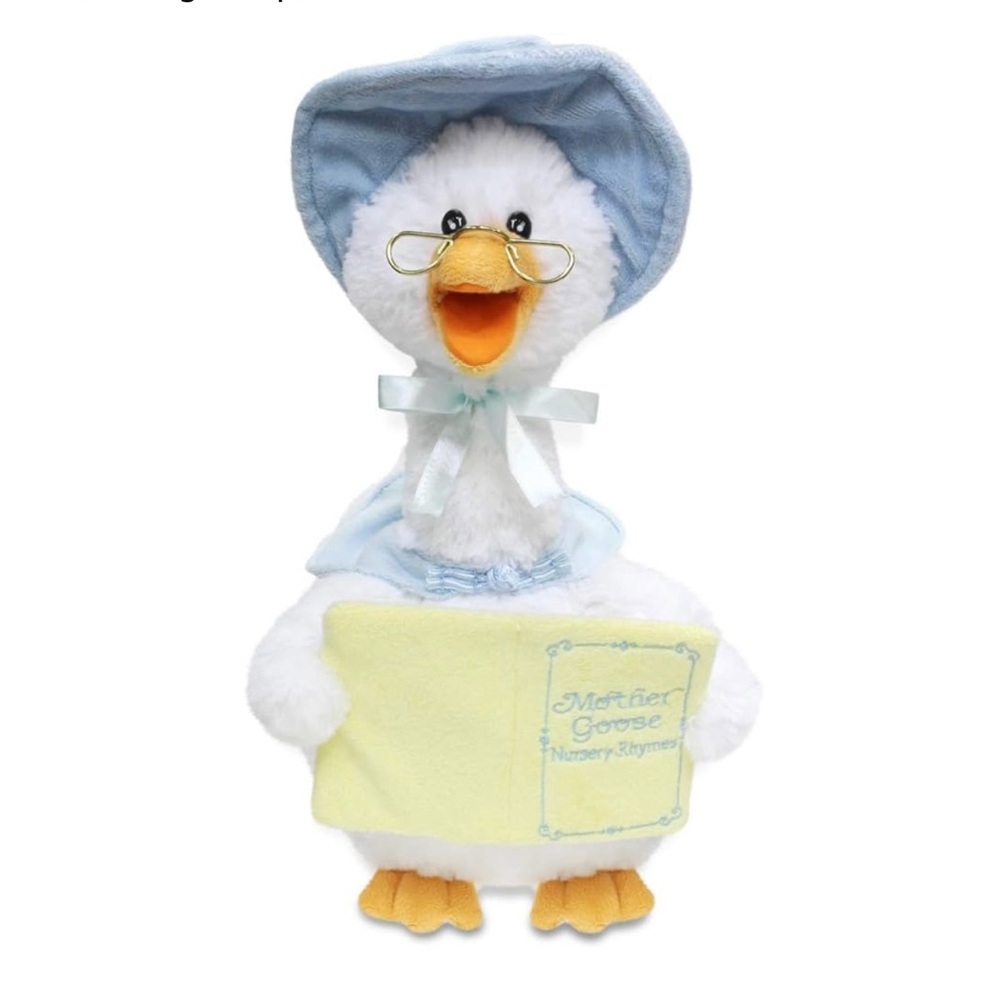 Mother Goose animated stuffed animal